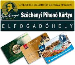 Pihenő kártya elfogadóhely
